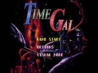 une photo d'Ã©cran de Time Gal sur Sega Mega-CD
